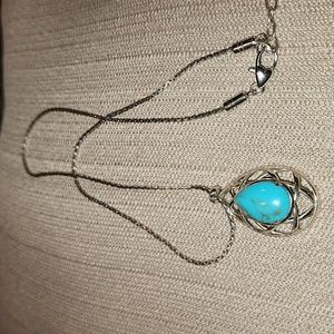 New Brighton Your True Color Turquoise Pendant Necklace